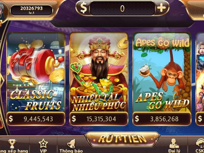 Các loại máy slot và jackpot lũy tiến