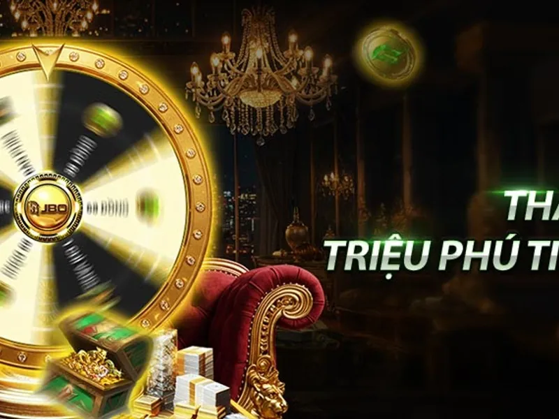 Vòng quay may mắn và biểu tượng trò chơi slot, thể hiện ưu đãi vòng quay miễn phí từ topgamebai.