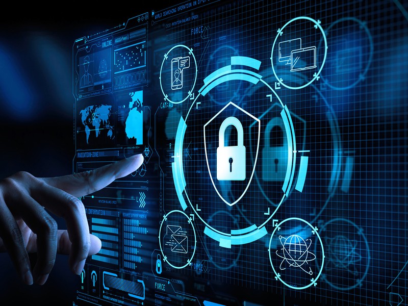 Biểu tượng Blockchain và tiền điện tử